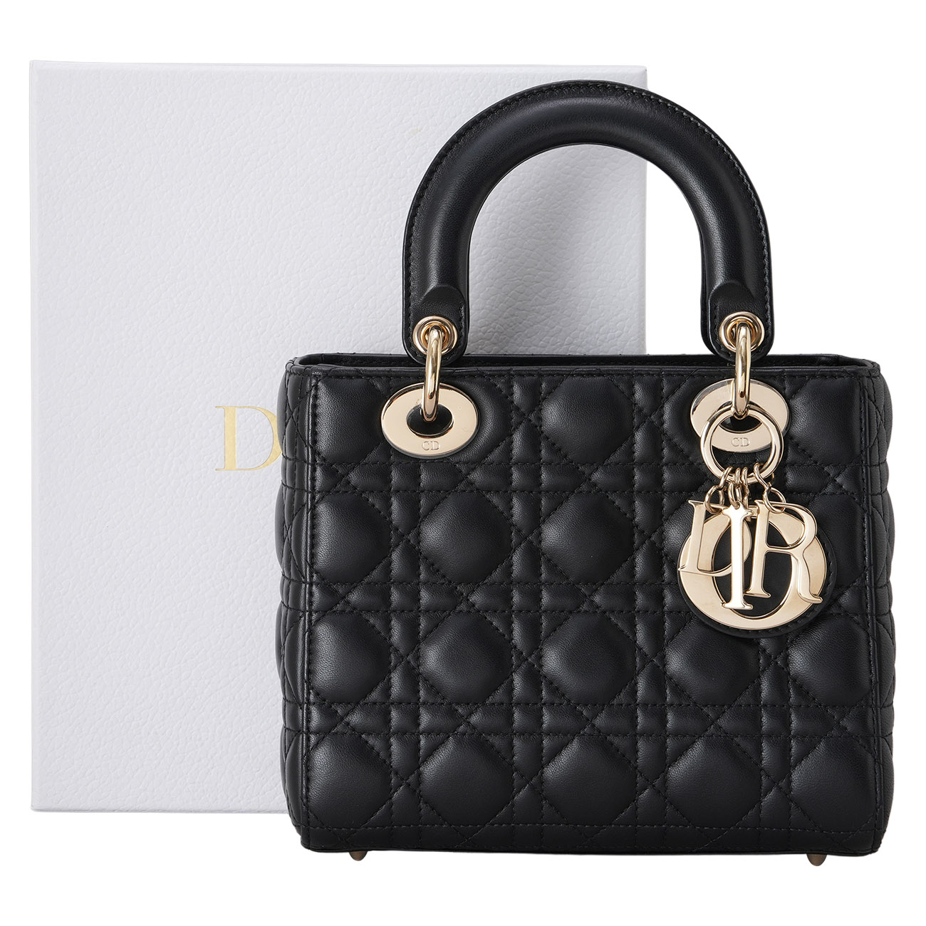 CHRISTIAN DIOR(USED)디올 레이디 디올 스몰